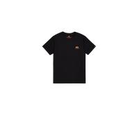 Alpha Industries Basic Small Logo T-Shirt Größe 3XL Schwarz/Neonorange