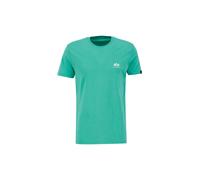 Alpha Industries Basic Small Logo T-Shirt Größe XL Grün