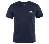 Alpha Industries - Basic Small Logo T-Shirt - Replica Blue L