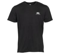 Alpha Industries Basic Small Logo T-Shirt schwarz Herren, XL