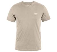 Alpha Industries - Basic Small Logo T-Shirt - Vintage Sand S