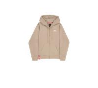 Alpha Industries Basic Zip Hoodie, beige, Größe S für Männer