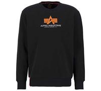 Alpha Industries Basic Sweater Rubber Sweatshirt für Herren Black