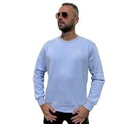 Alpha Industries Basic Sweater Small Logo Sweatshirt für Herren Light Blue