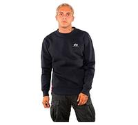 Alpha Industries Basic Small Logo Sweatshirt L Rep.Blue