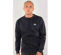 Alpha Industries Basic Sweater Small Logo Sweatshirt für Herren Rep.Blue