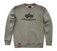 Alpha Industries Basic Sweater Sweatshirt für Herren Olive