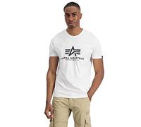 Alpha Industries - Basic T 2 Pack T-Shirt für Männer - Größe L - Schwarz/Weiß