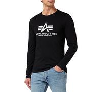 Alpha Industries Basic Long Sleeve T-shirt Schwarz 2XL Mann (Herstellerartikelnummer: 100510-003-2XL)