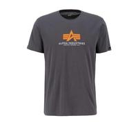 Alpha Industries Basic Rubber Kurzarm-t-shirt M Grey