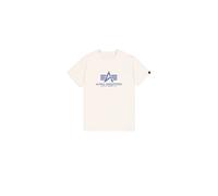 Alpha Industries - Basic T-Shirt - Vintage White/Night Purple 3XL