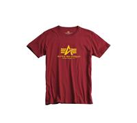 Alpha Industries Basic Kurzarm-t-shirt M Burgundy