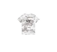 Alpha Industries Basic T-Shirt – White Camo – Herren XXL