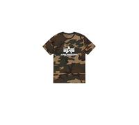 Alpha Industries Basic T-Shirt Camo T-Shirt für Herren Wdl Camo 65