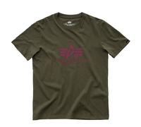 Alpha Industries Basic T-Shirt Dark Green-S