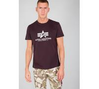 Alpha Industries Basic T-Shirt Deep Maroon-M