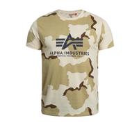 Alpha Industries Basic Camo Kurzarm-t-shirt XL Desert Camo 91