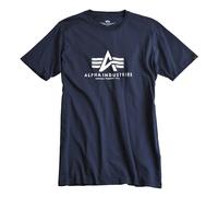Alpha Industries Basic T-Shirt Navy Blue-XL