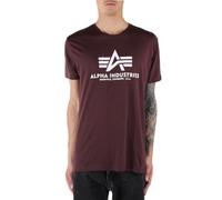 Alpha Industries Basic T-Shirt T-Shirt für Herren Deep Maroon