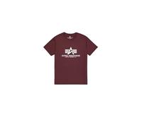 Alpha Industries Basic T-Shirt T-Shirt für Herren Deep Maroon