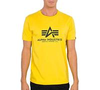 Alpha Industries Basic T-Shirt T-Shirt für Herren Empire Yellow