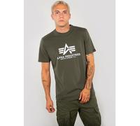 Alpha Industries Basic T-Shirt T-Shirt / Unisex Green-L