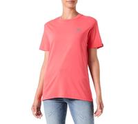 T-Shirt mit Label-Print L men Koralle
