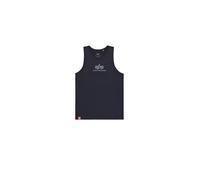 Alpha Industries Basic ärmelloses T-shirt M Rep.Blue