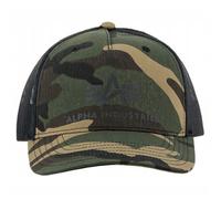 Alpha Industries - Basic Trucker Cap Baseballcap - Woodland Camo 65 universell