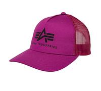 Alpha Industries Basic Trucker Cap dark magenta