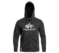 Alpha Industries - Basic Zip Hoody - Sweatshirt - Black S