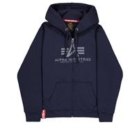 Alpha Industries - Basic Zip Hoody - Sweatshirt - Rep Blue L