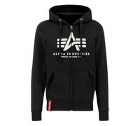 Alpha Industries Herren Basic Zip Hoodie PP black S