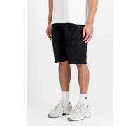 Alpha Industries - Battalion Black - Shorts - Schwarz - W31 - 100% Baumwolle Schwarz W31