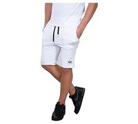 Alpha Industries Big Letters Shorts, weiss, Größe XL für Männer