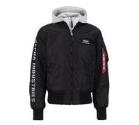 Alpha Industries Black / Grey Herren S Alpha Industries MA-1 D-Tec SE Jacket