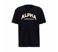 Alpha Industries College T-Shirt Größe L Schwarz
