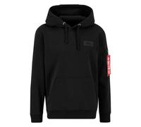 Alpha Industries Back Print Kapuzenpullover M Black