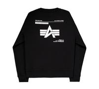Alpha Industries Label Sweatshirt M Black