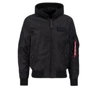 Alpha Industries Black Herren S Alpha Industries MA-1 TT Hood Jacket