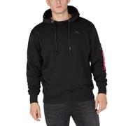 Alpha Industries Black Herren S Alpha Industries X-Fit Hoodie