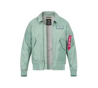 ALPHA INDUSTRIES Blouson Herren Mikrofaser grün, 3XL