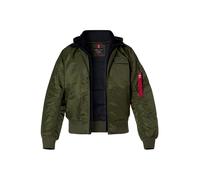 ALPHA INDUSTRIES Blouson Herren Mikrofaser grün, 4XL