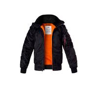 ALPHA INDUSTRIES Blouson Herren Mikrofaser grün, XL