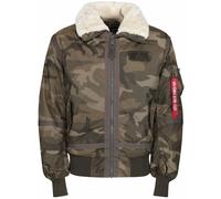 Alpha Industries Bomber Jacke B15-3 TT olive / camo M