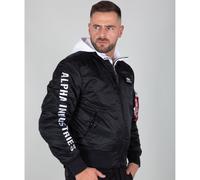 Alpha Industries Bomber Jacke MA-1 D-Tec SE schwarz / weiss S