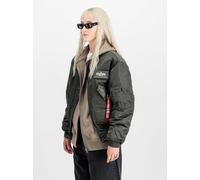 Bomberjacke ALPHA INDUSTRIES "Alpha Industries Men - Bomber Jackets CWU 45 (HERITAGE)" Gr. 2 XL, grau (rep.grey) Herren Jacken Übergangsjacken (42861404-XXL)