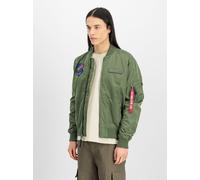 Alpha Industries Bomberjacke Herren grün, S