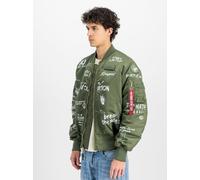 Alpha Industries Bomberjacke Herren grün, S