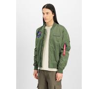 Alpha Industries Bomberjacke Herren grün, XL